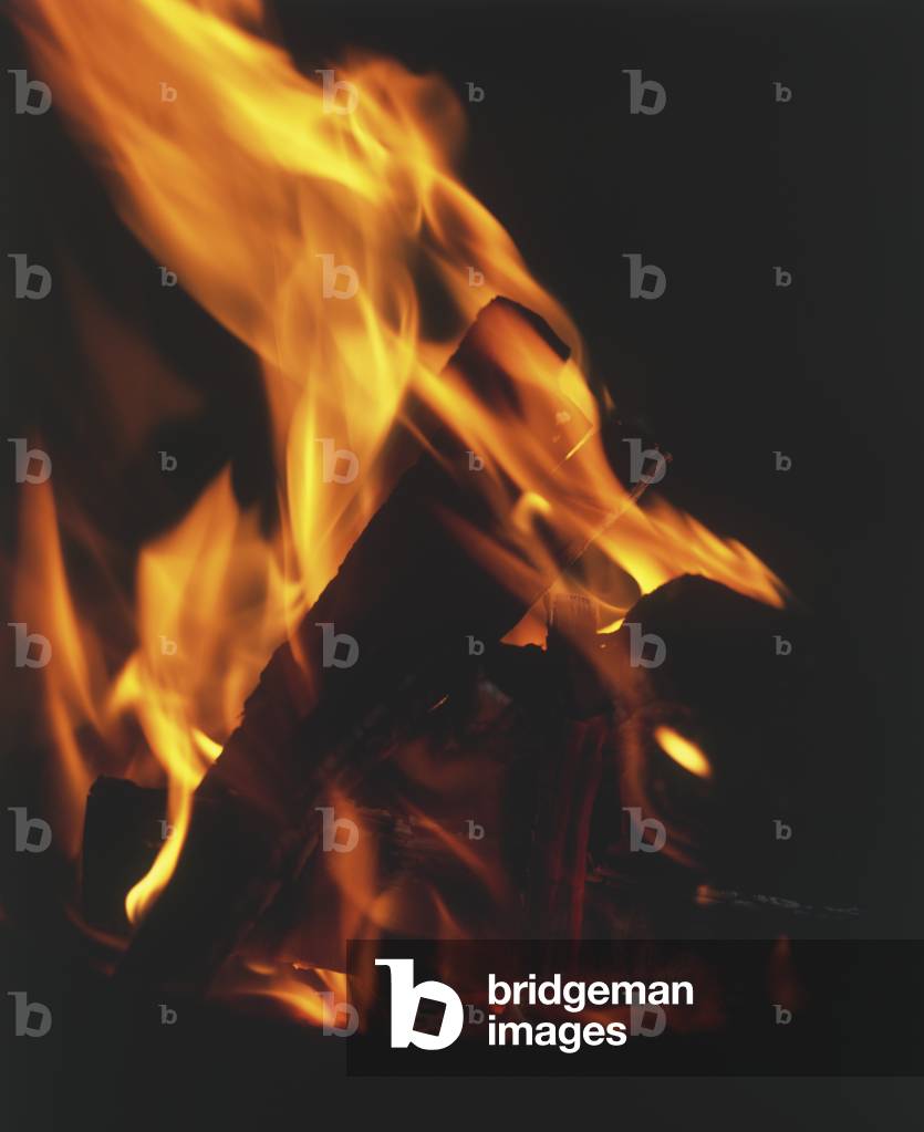 Image of Burning bonfire