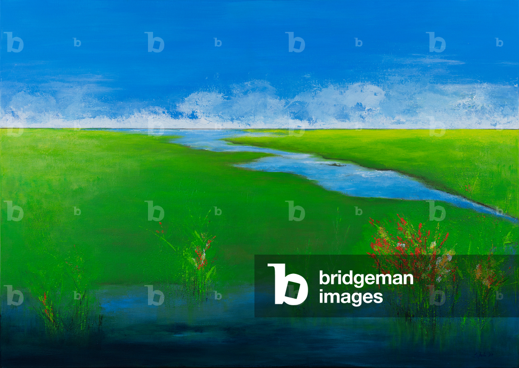 Image of Painting depicting Color Burst 2023 by Sandy Iseli