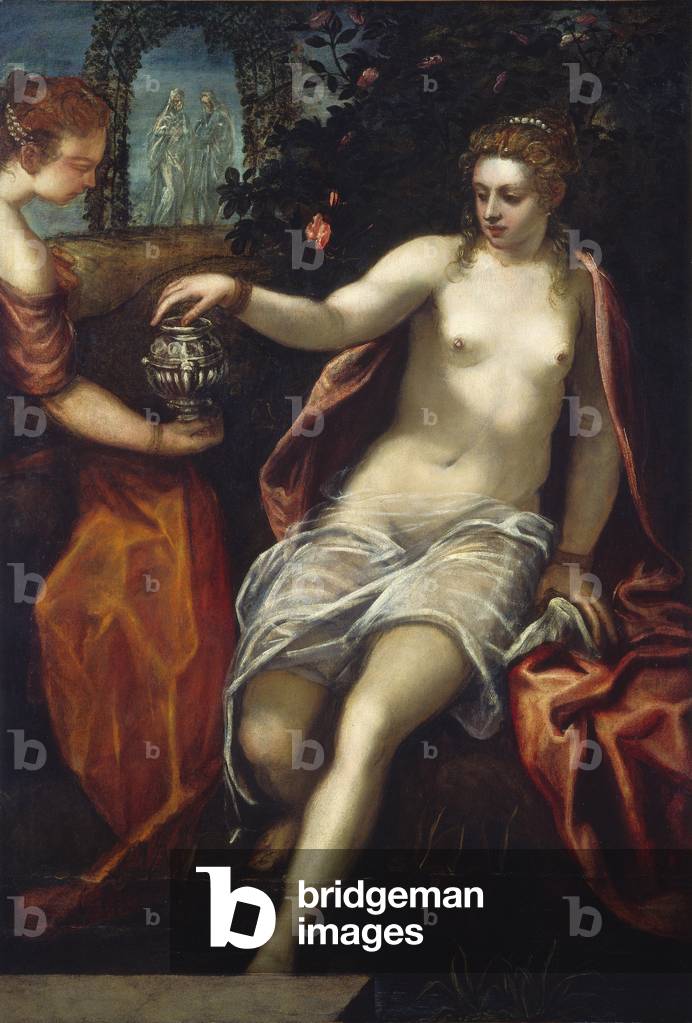 Susanna, c.1575 (öl auf leinwand)