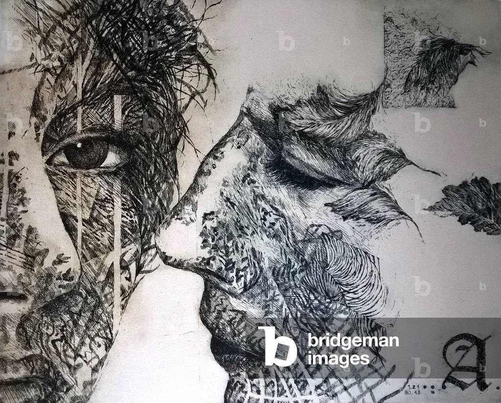 Whispers, 2017 (Radierung)