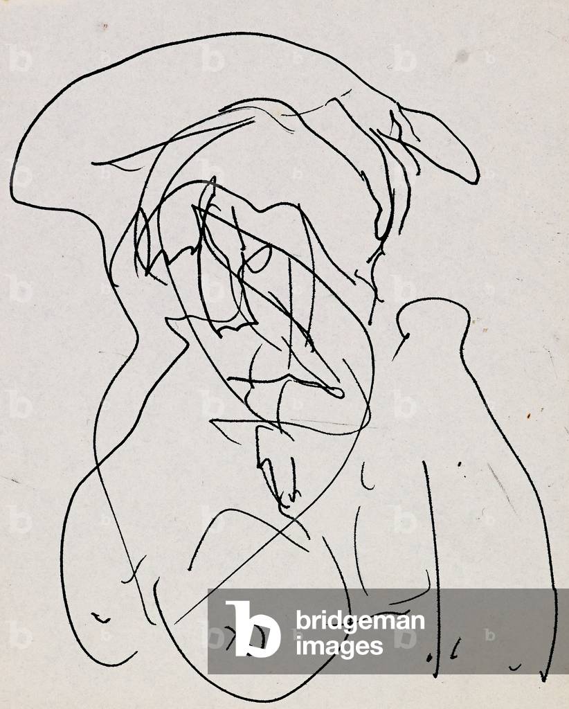 Schizzi di Picasso 192, 1988 (disegno)