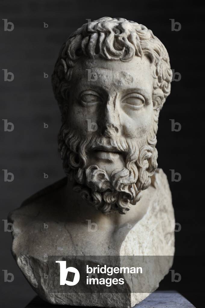 Bust of Metrodorus of Lampsacus the Younger (331-277 BC).