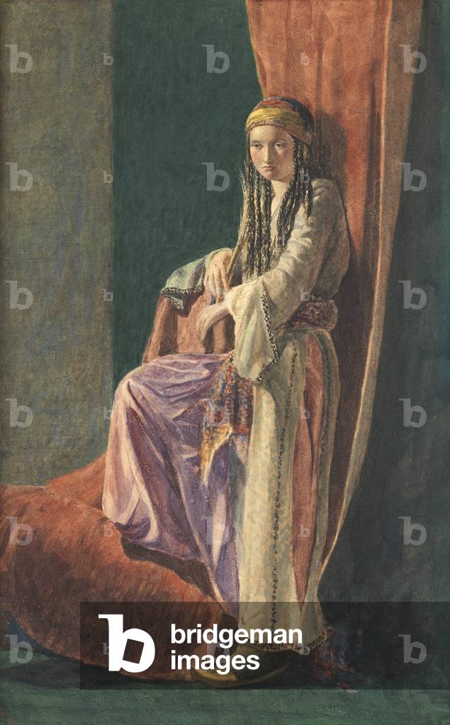 "Una ragazza turca" 1853 di George Price Boyce