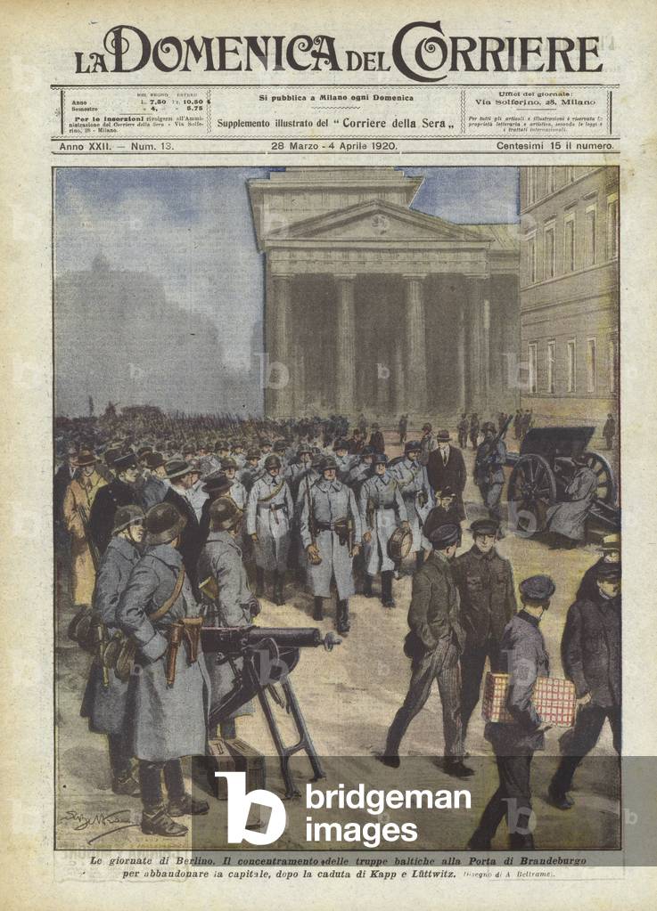 Le giornate di Berlino (colour litho)