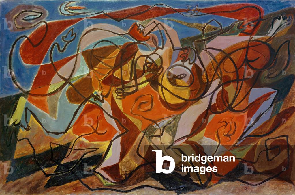 Immagine di Dipinto "Rimozione" 1932 di André Masson