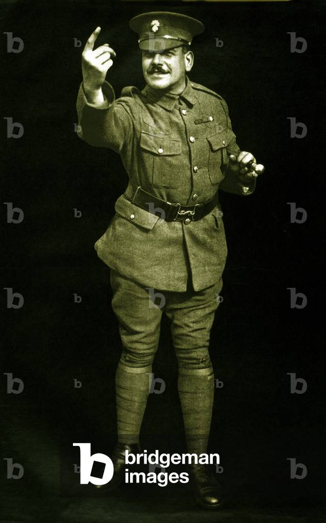 "Soldato Beckoning", 1915 di English School