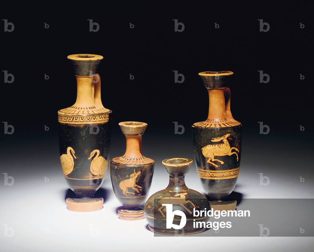 Image of Artifact depicting Attic red-figure lekythos by Greek school