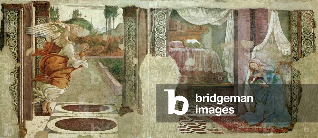 Annunciazione da San Martino della Scala (tempera)