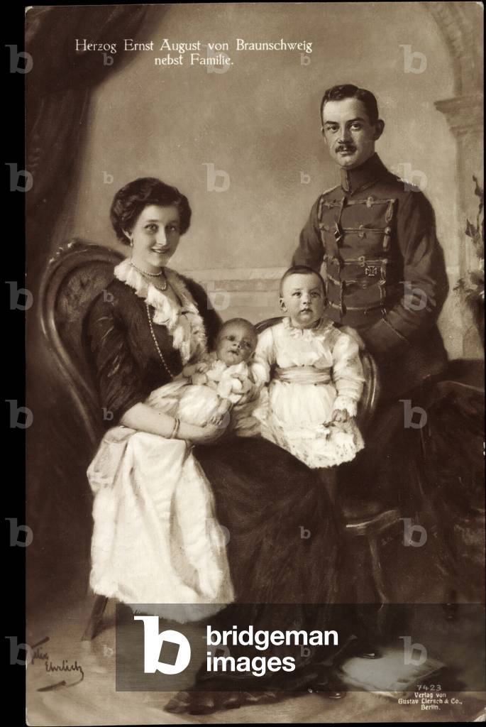Artista Ehrlich, F., Ernst August, Braunschweig