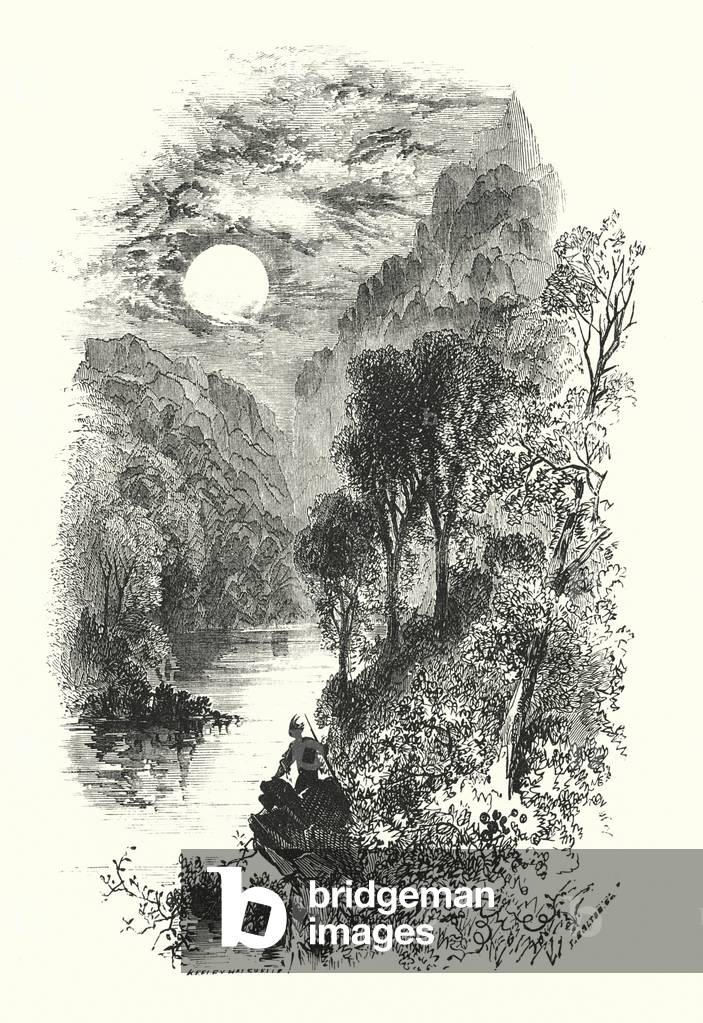 Bild von Gravur "Twilight (Gravur)" 1801 von Keeley Halswelle