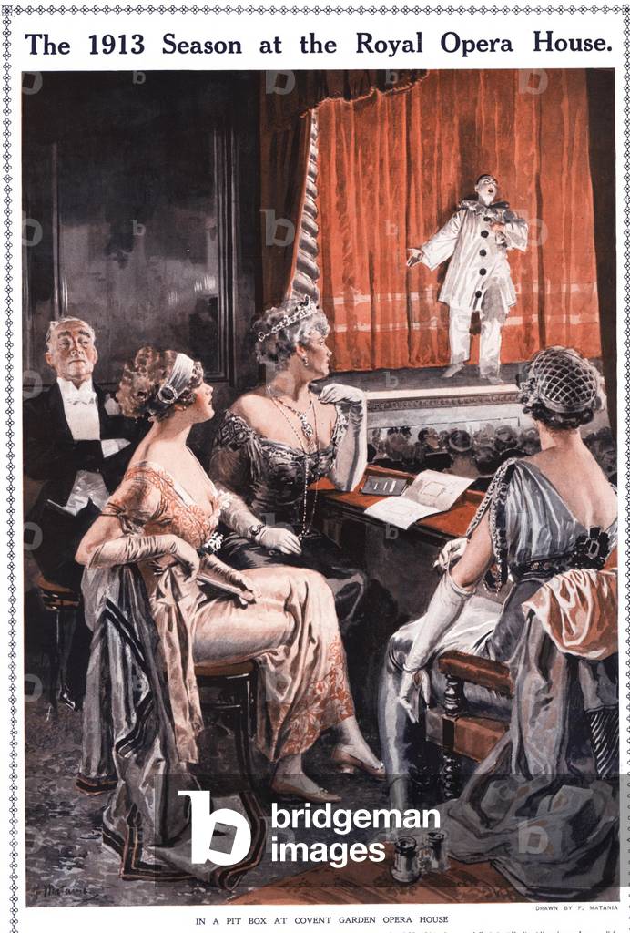 royal opera house singing illustrations