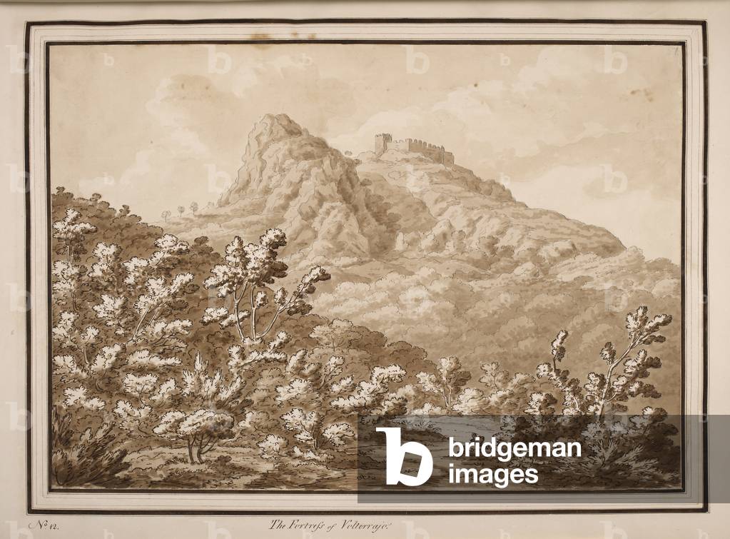 "«La fortezza di Volterrajo».", b/w
