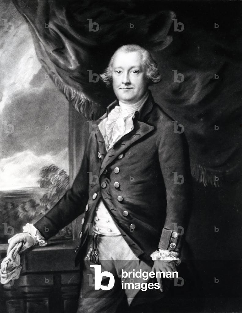Edward Smith Stanley, 12th Earl of Derby (1752-1834), 1785 (mezzotint)