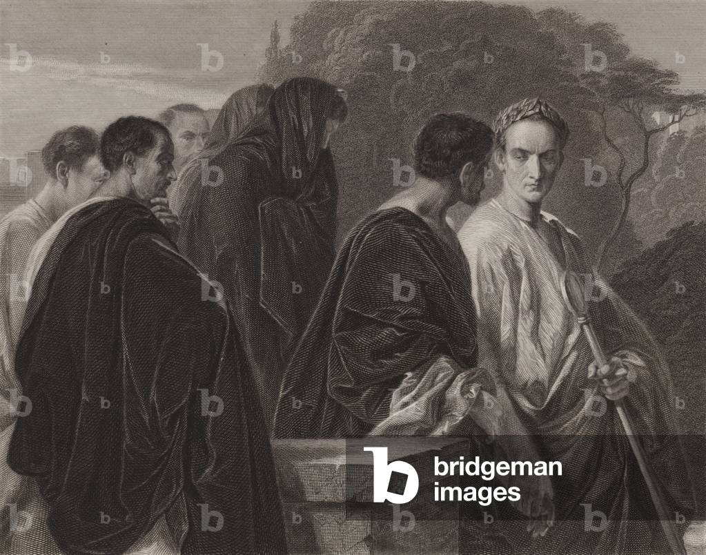 Image of Shakespeare: Julius Caesar (engraving) by Adamo, Max (1837-1901)