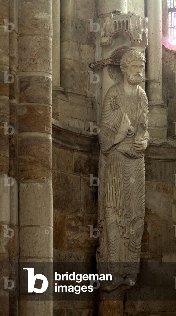 Image de Photographie représentant Collégiale (Collégiale Notre-Dame-du-Fort). Intérieur. Chapelle de l'abside