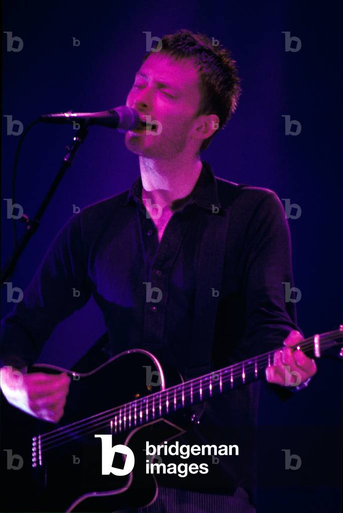 Image de Photographie représentant Chanteuse de Radiohead Thom Yorke par Paule Saviano