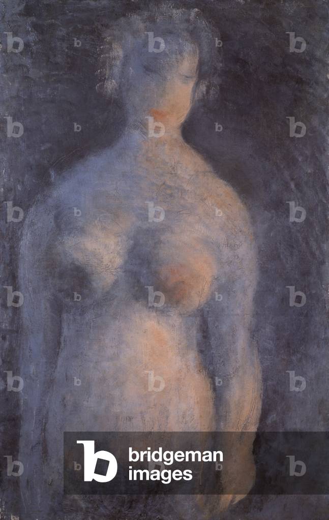 Image of Painting depicting Nu Gris Bleute 1929 by Jean Fautrier