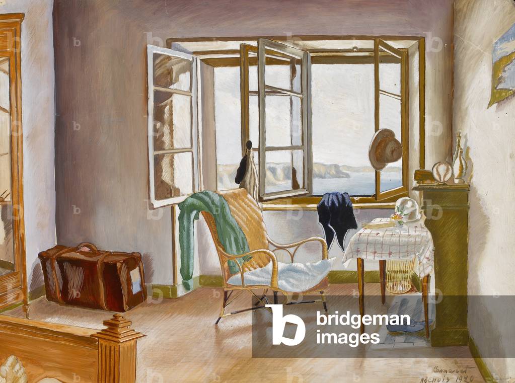 Camaret-sur-Mer, Bretagna, 1920 (olio su carta)