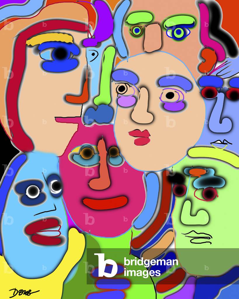 Was für ein Gesicht I, 2000 (Computergrafik)