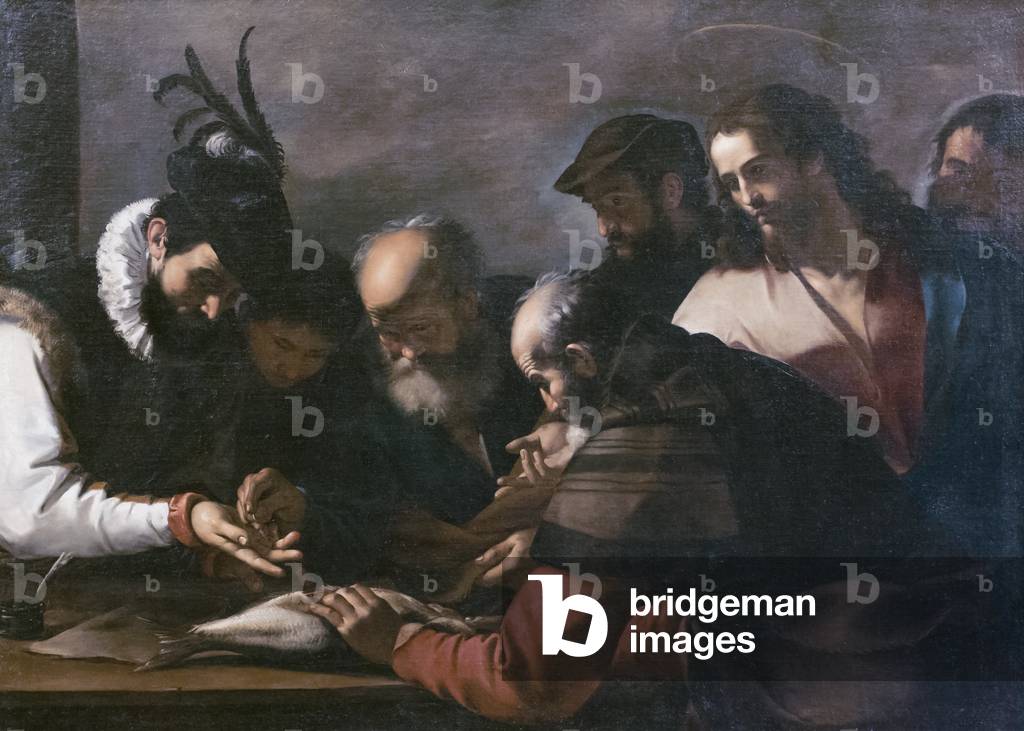 Immagine di Dipinto "Il denaro tributo" 1601 di Mattia Preti