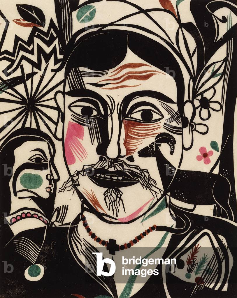 Der Hirt, 1920 (colorato a mano)