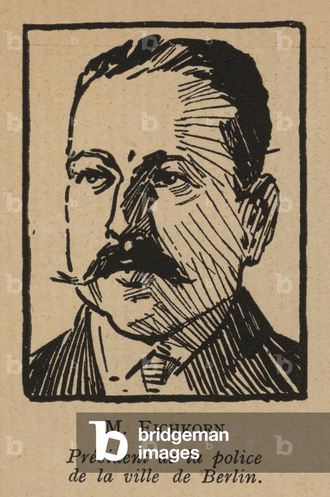 Emil Eichhorn, politico rivoluzionario socialdemocratico tedesco e capo della polizia di Berlino durante la Ri