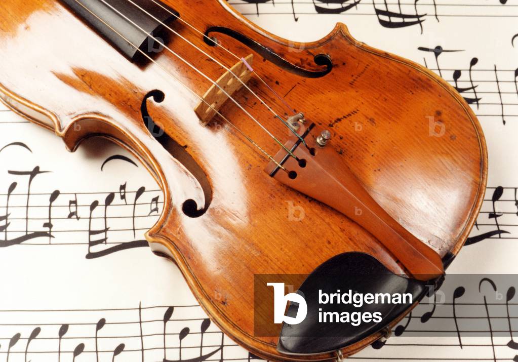 Partie de la pose du violon