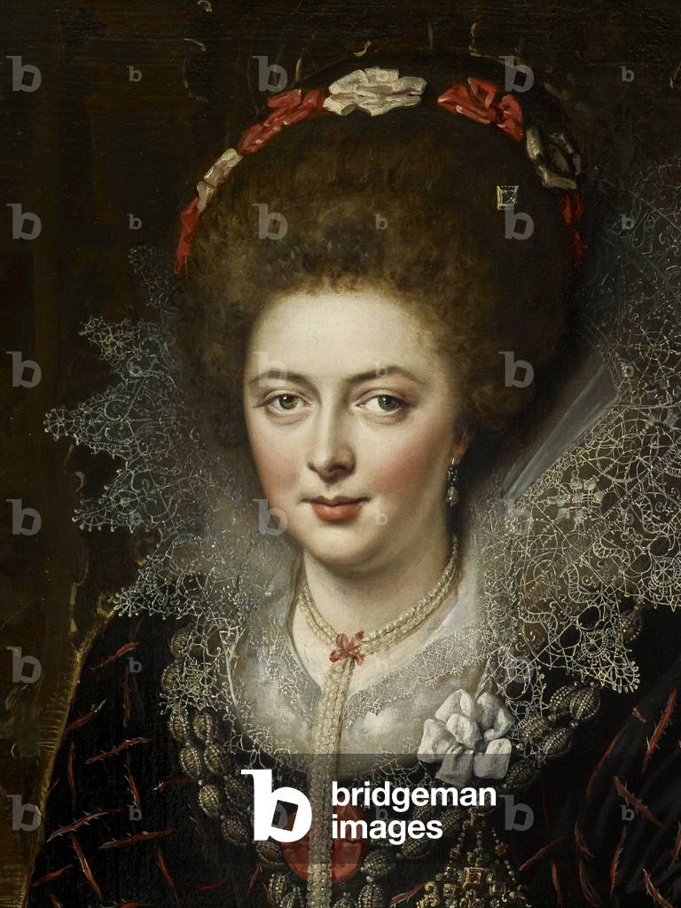 Image de Peinture représentant Portrait d'une dame par Flemish School