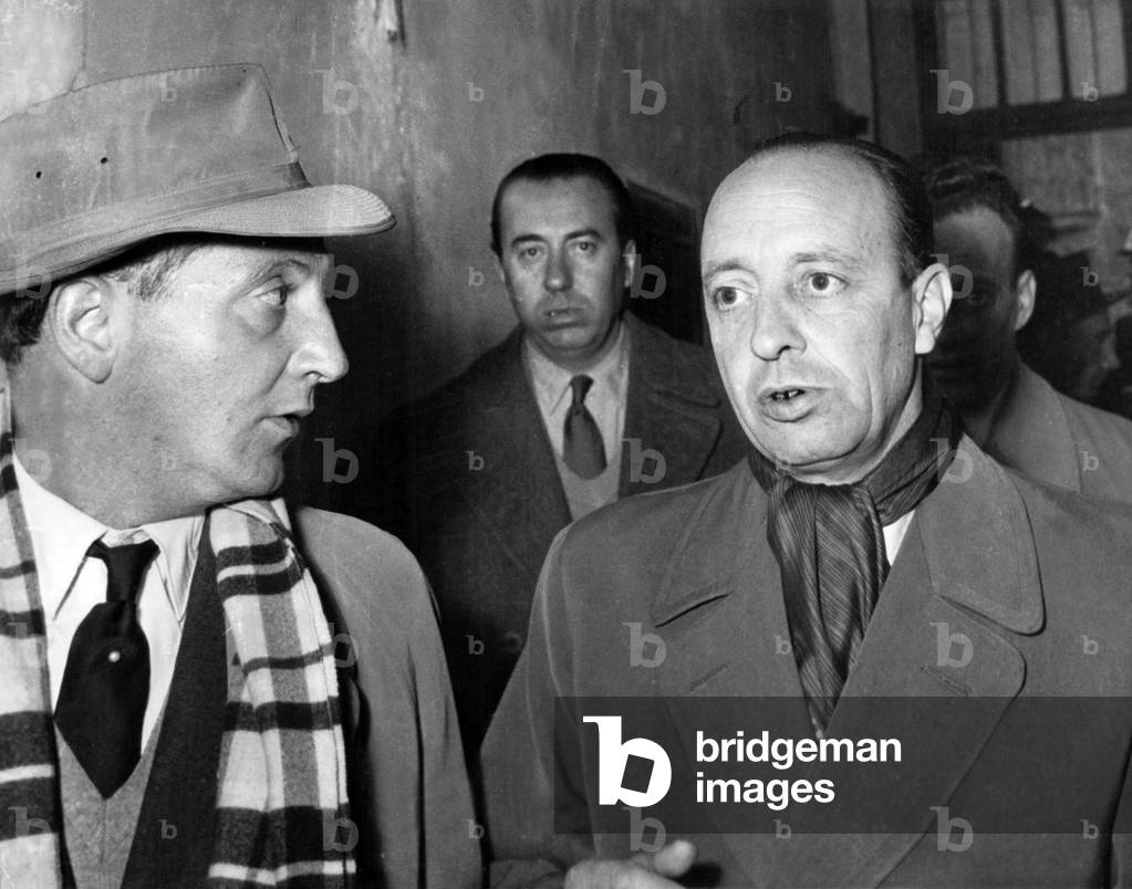 Il caso Dominici: il commissario di polizia Edmond Sebeille durante il processo a Gaston Dominici del 1954 (fo