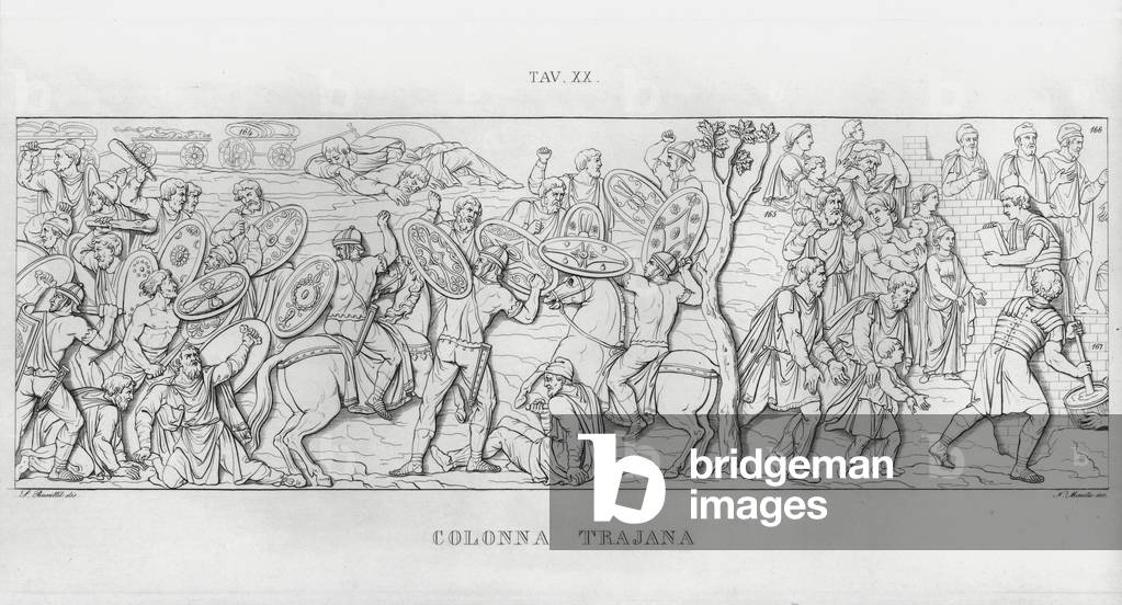 La Colonna Trajana, Trajans Säule (Gravur)