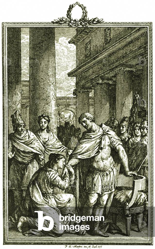 "Metastasio (nato Pietro Antonio", b/w