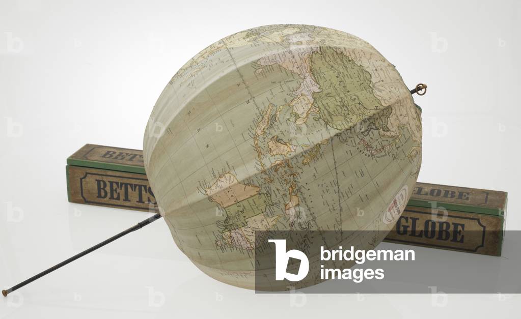 "Tragbarer terrestrischer Globus von Betts"