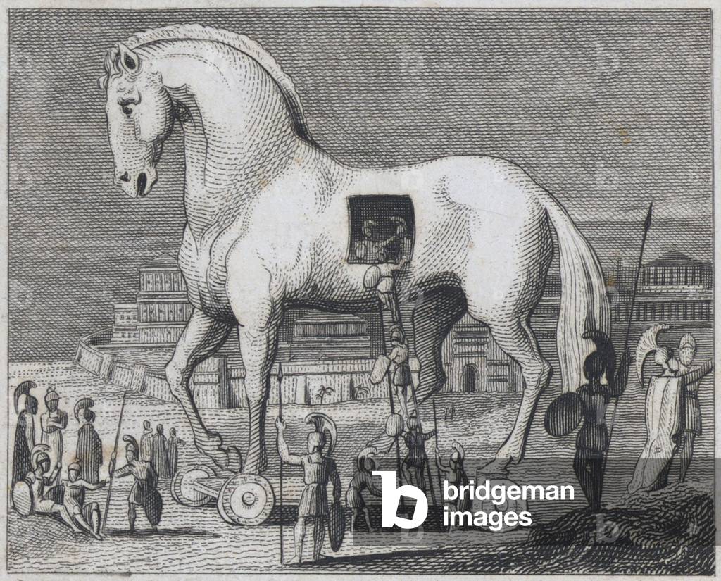 Il Trojan Horse (incisione)