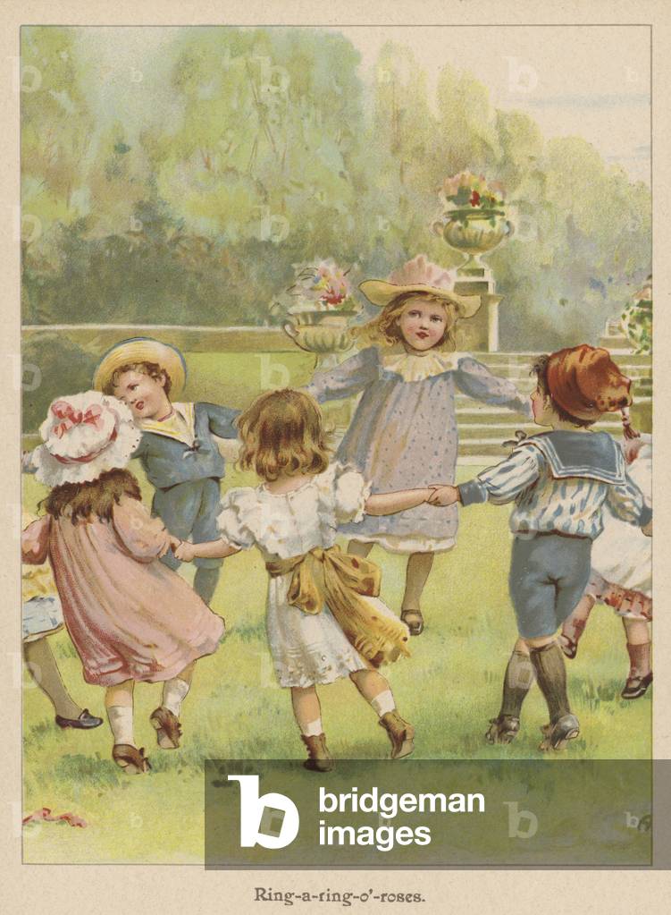 Ring-a-ring-o-rose (cromolito)