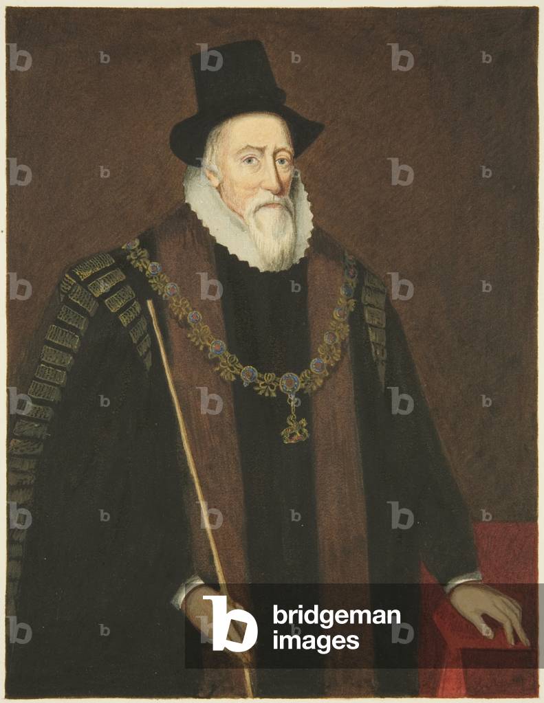 Image of Drawing depicting Portrait in the Council House of Charles by Joseph Manning