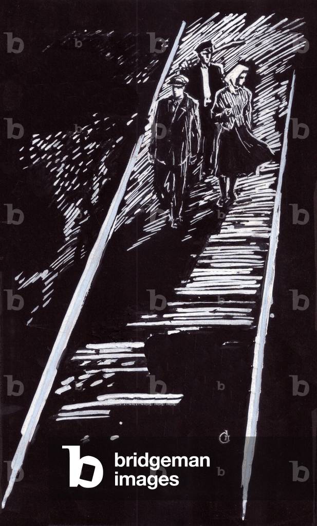 Bild von Gemälde "Illustration aus „Ein Tannenbaum an der Straße“ von Ivan Naumenko" 1963 von Ivan Tsarevich