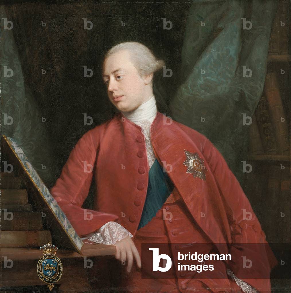 Portrait de Frederick, Lord North K. G., später 2. Graf von Guildford (Öl auf Leinwand)