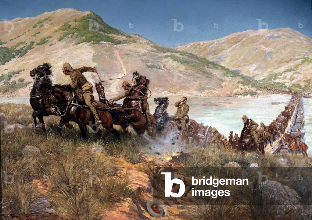 Bullers Final Crossing del Tugela, febbraio 1900 (olio su tela)