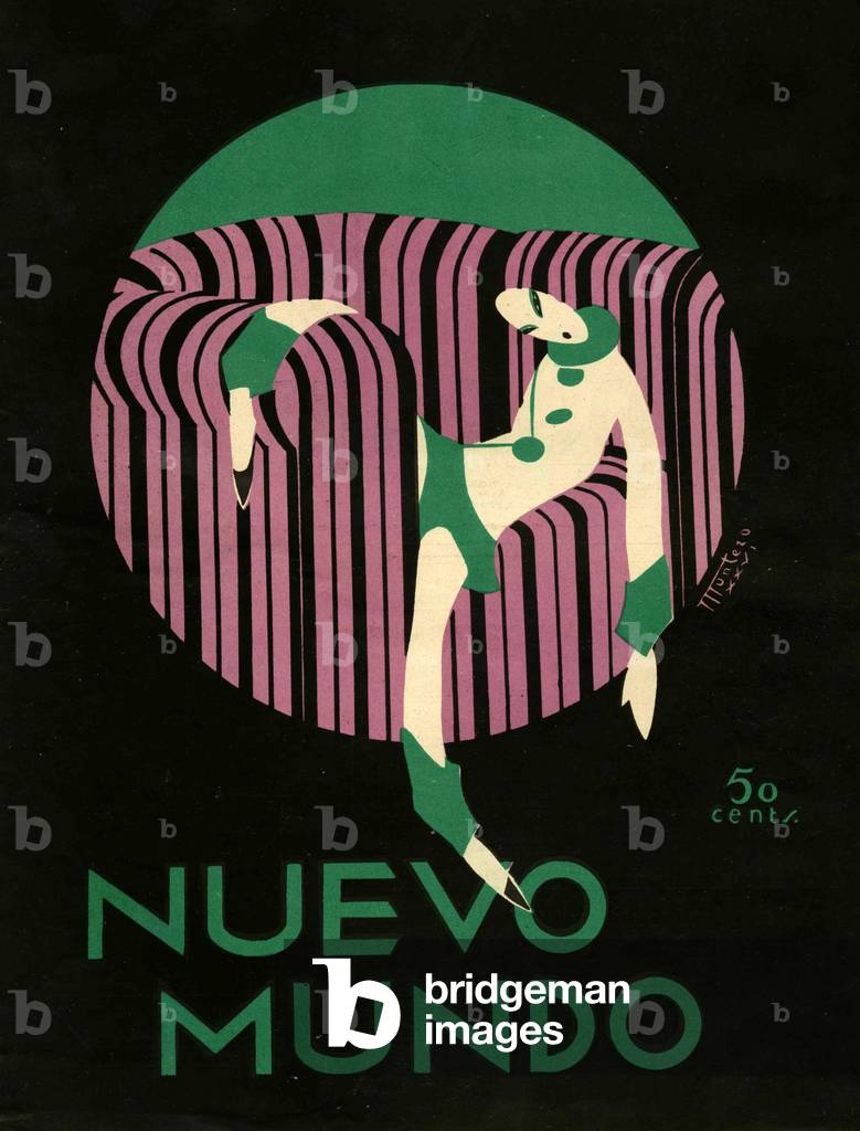 Image de Estampe représentant Couverture du magazine Nuevo Mundo 1929