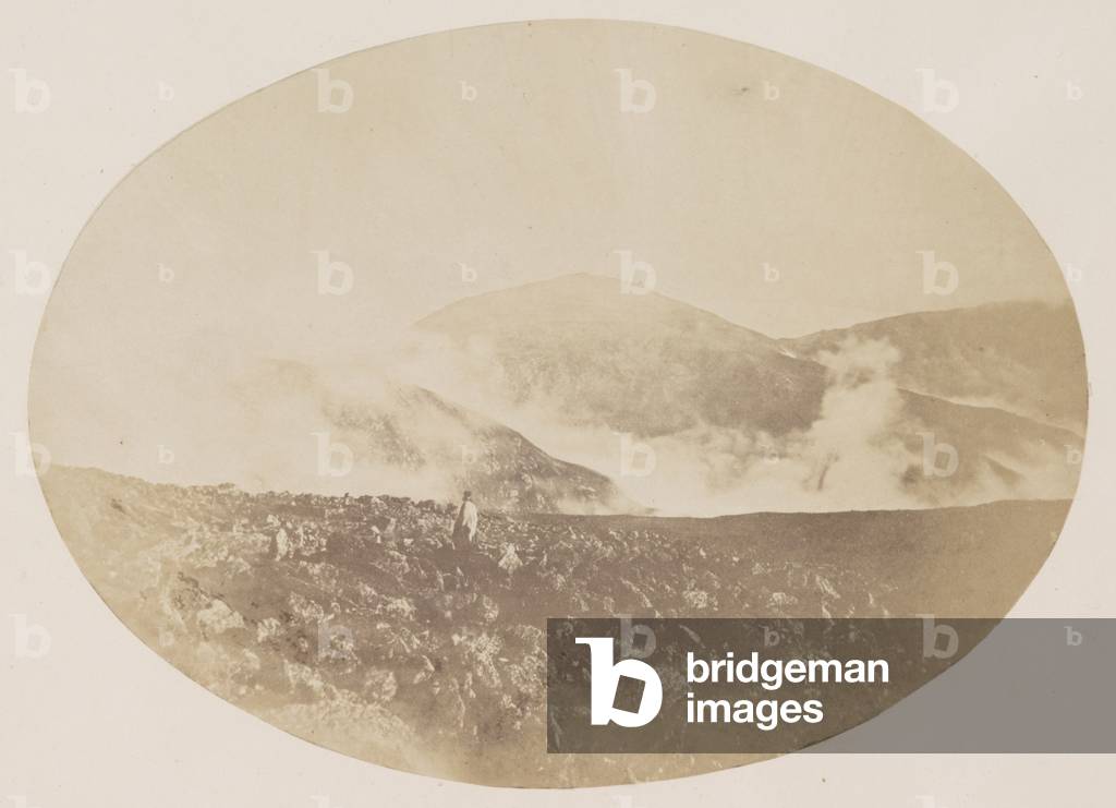 monte jefferson dopo una tempesta, 1858 (stampa sale)