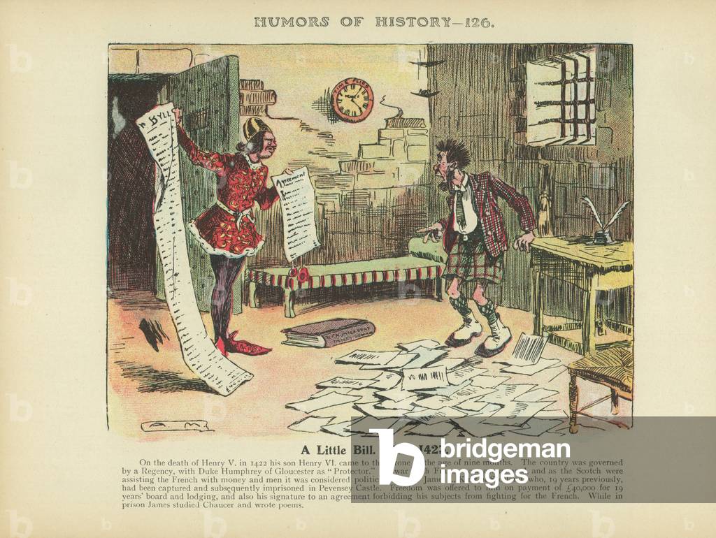 Ein kleiner Bill. A.D. 1423 (Farblitho)