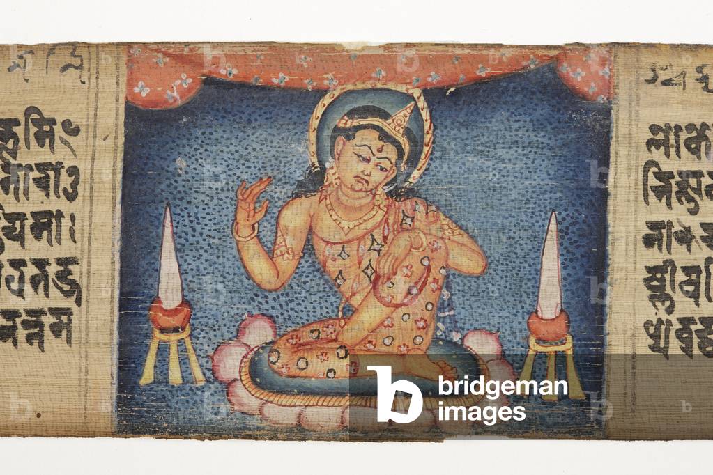 "Seduti Bodhisattva" di Nepalese School