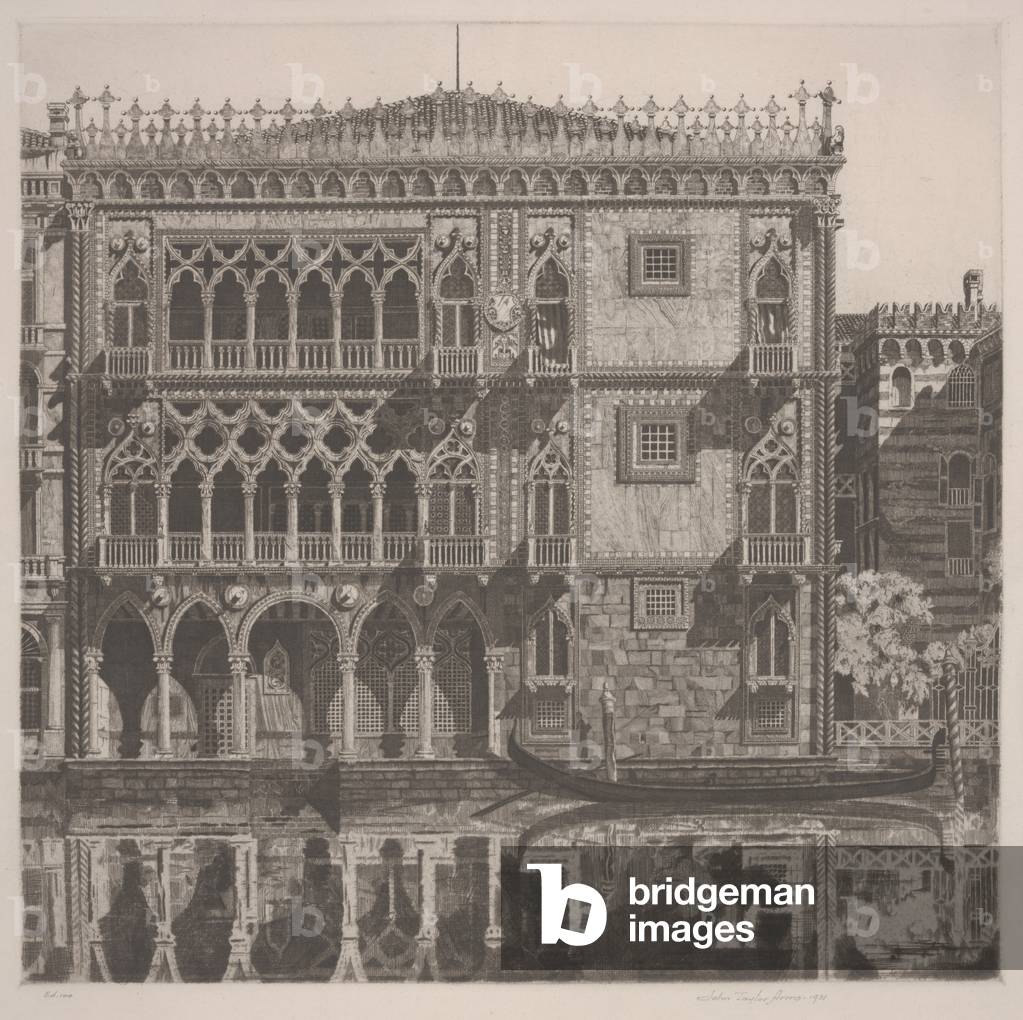 Venezianisches Filigran, 1931 (Radierung)