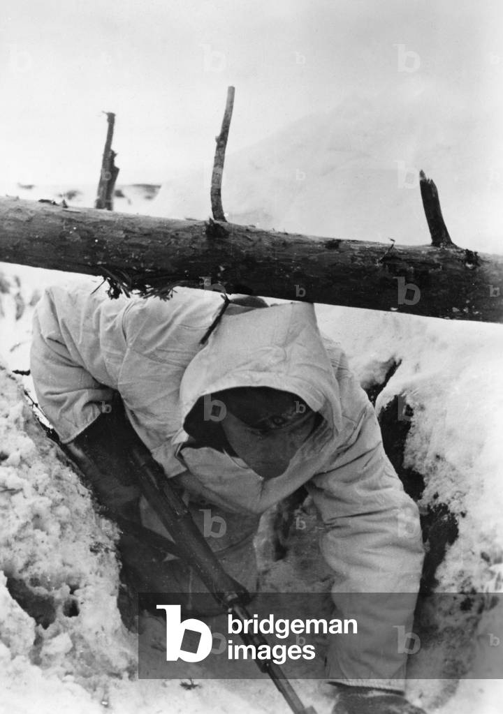 Soldat allemand dans le secteur sud du Front Est, 1942