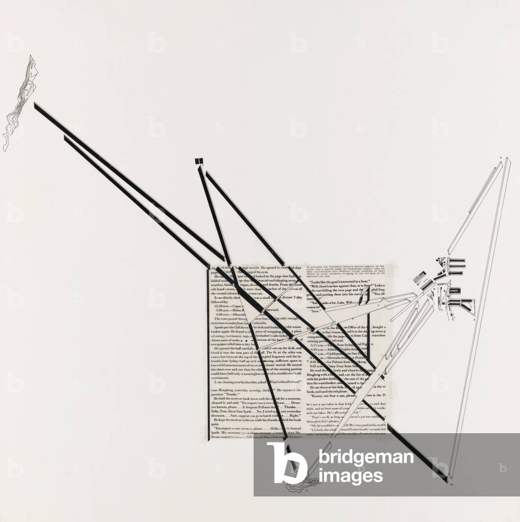 Image of Drawing depicting Drawing No. 3: Narrative 1989 by Mario Agrest