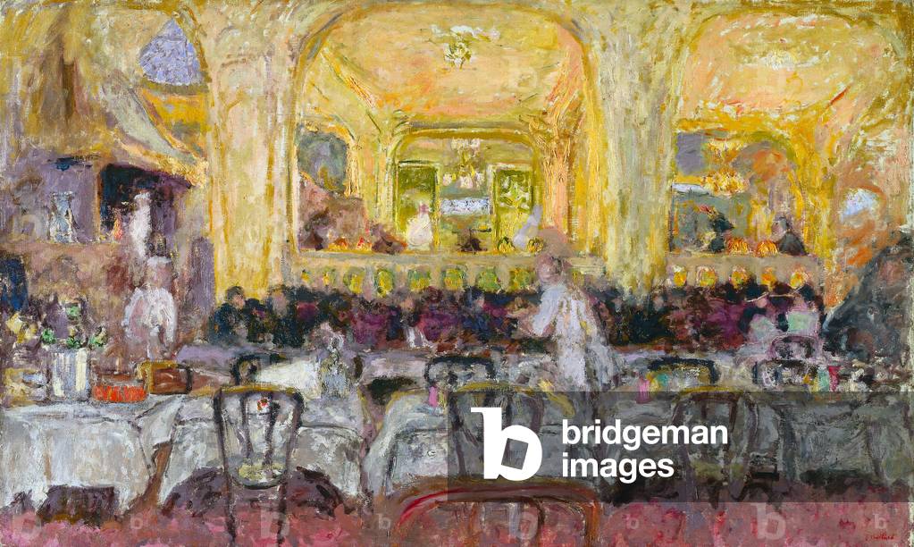 Immagine di Dipinto "Café Wepler", c.1908-10 di Edouard Vuillard