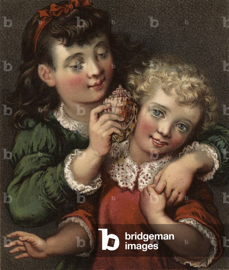 Ascolto del mare (cromolito)