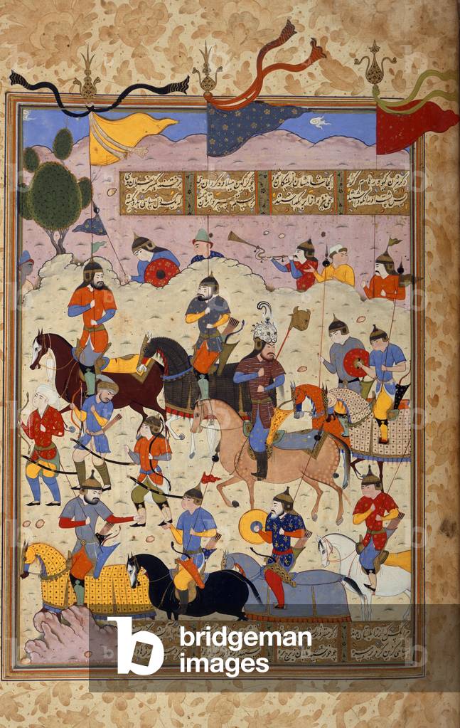 "Rustam guida l'esercito"