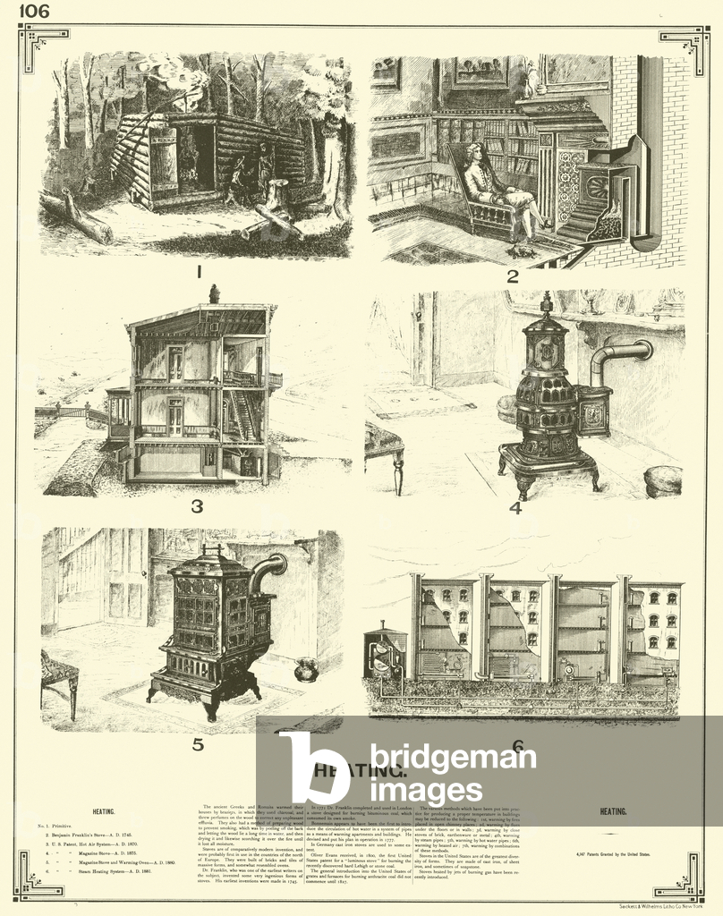 Immagine di Incisione "Riscaldamento (incisione)" 1801 di American School