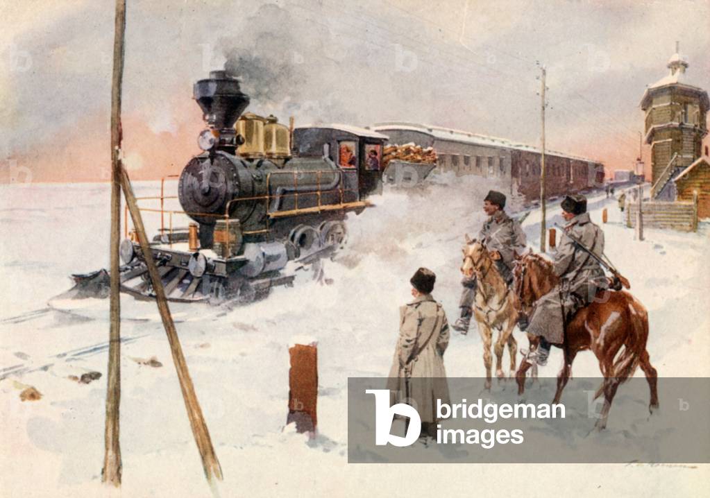 La Transiberiana Ferrovia (colore lito)